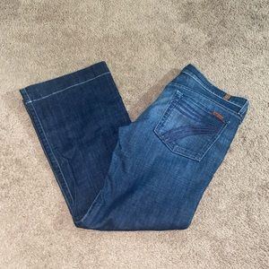 Dojo flare jeans 7 for all mankind